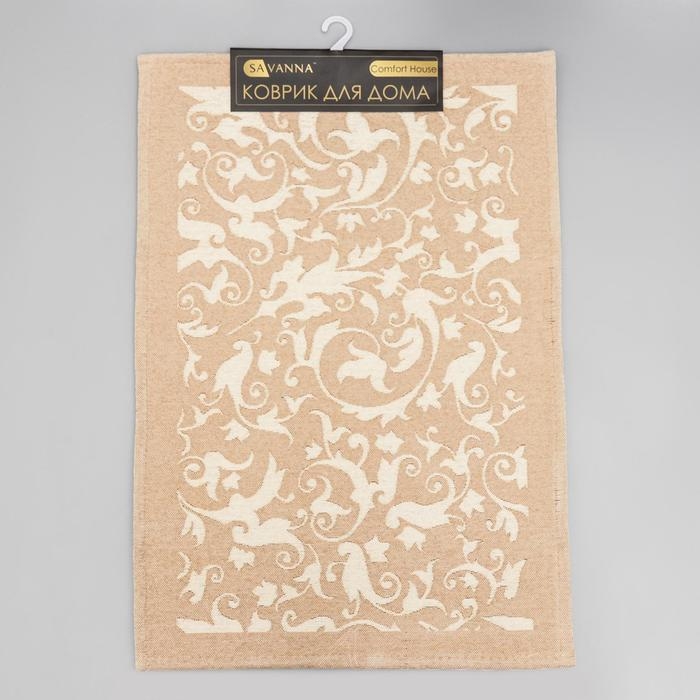 Коврик для ванной SAVANNA «Вей», 60×90 см, цвет коричневый Коврик для ванной SAVANNA «Вей», 60×90 см, цвет коричневый