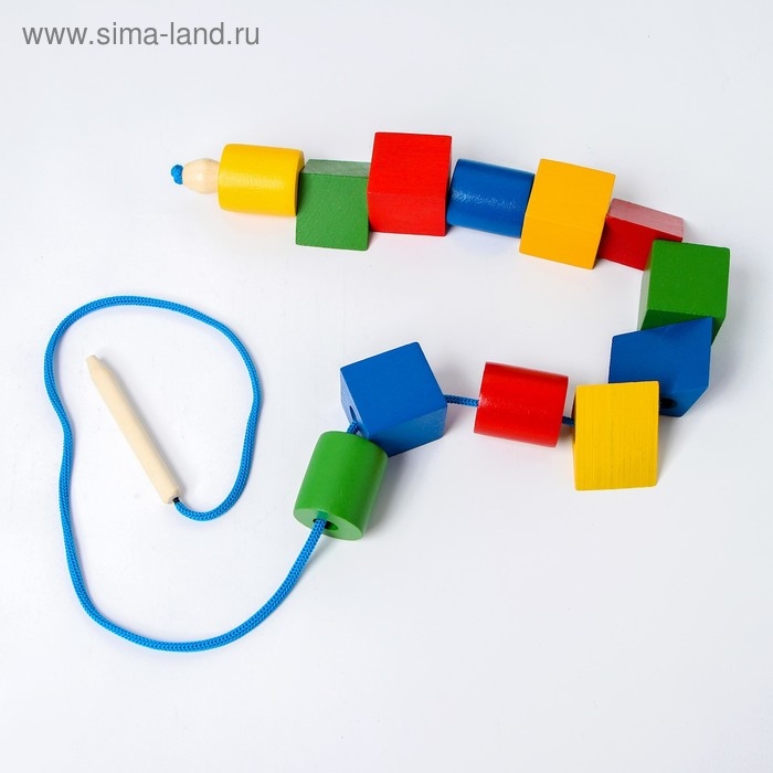Шнуровка «Разноцветные геометрические фигуры», 12 шт. Шнуровка «Разноцветные геометрические фигуры», 12 шт.