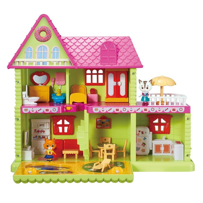 Игровой набор «Домик Буси», Кошечки-Собачки, световые и звуковые эффекты Игровой набор «Домик Буси», Кошечки-Собачки, световые и звуковые эффекты