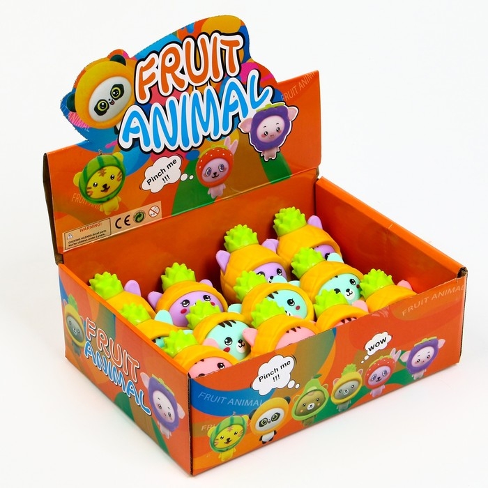 Мялка «Котик» с пастой, цвета МИКС Мялка «Котик» с пастой, цвета МИКС