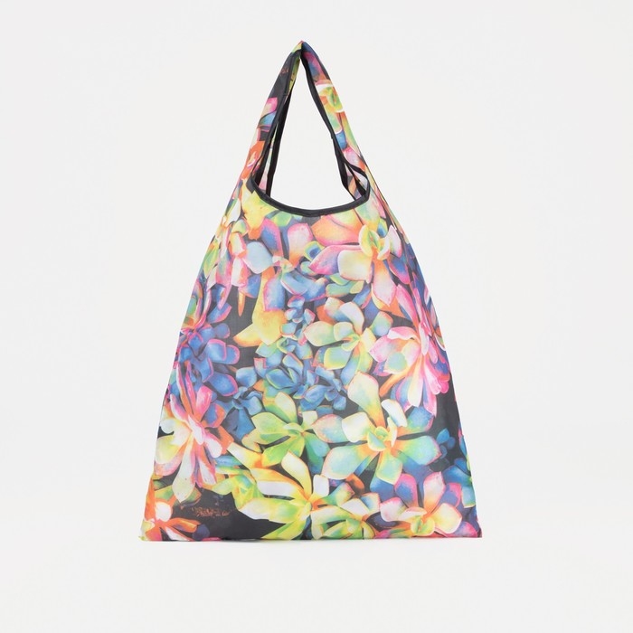 Сумка хозяйственная без застёжки, складная, цвет разноцветный Сумка хозяйственная без застёжки, складная, цвет разноцветный