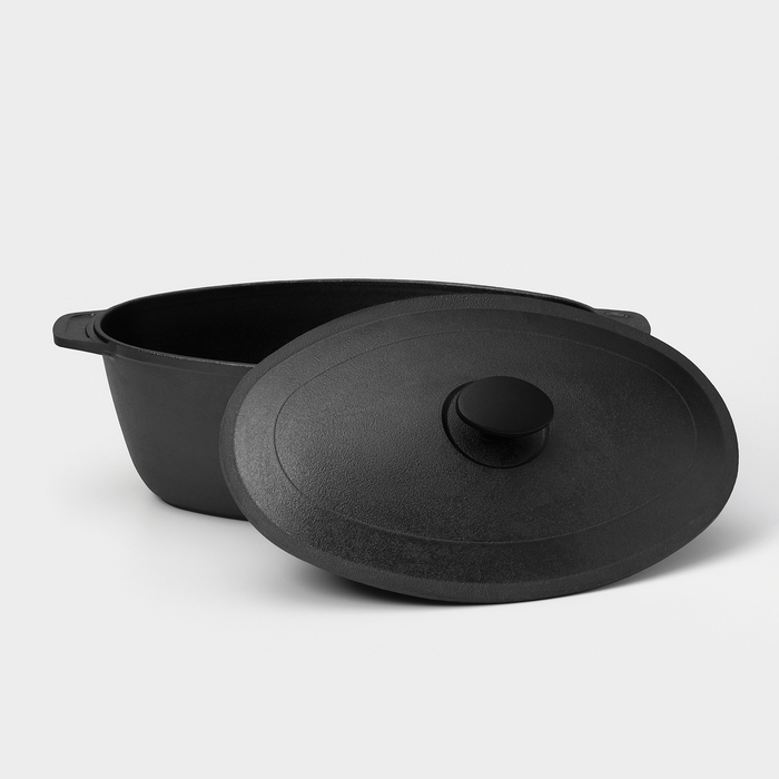 Гусятница чугунная Wild Kitchen, 6 л, с крышкой Гусятница чугунная Wild Kitchen, 6 л, с крышкой