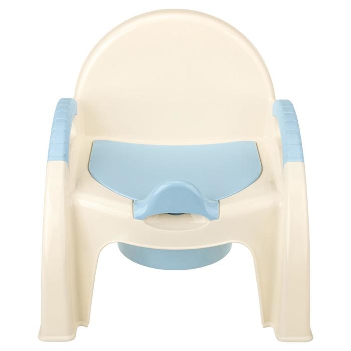 Горшок - стульчик с крышкой, цвет светло-голубой Горшок - стульчик с крышкой, цвет светло-голубой