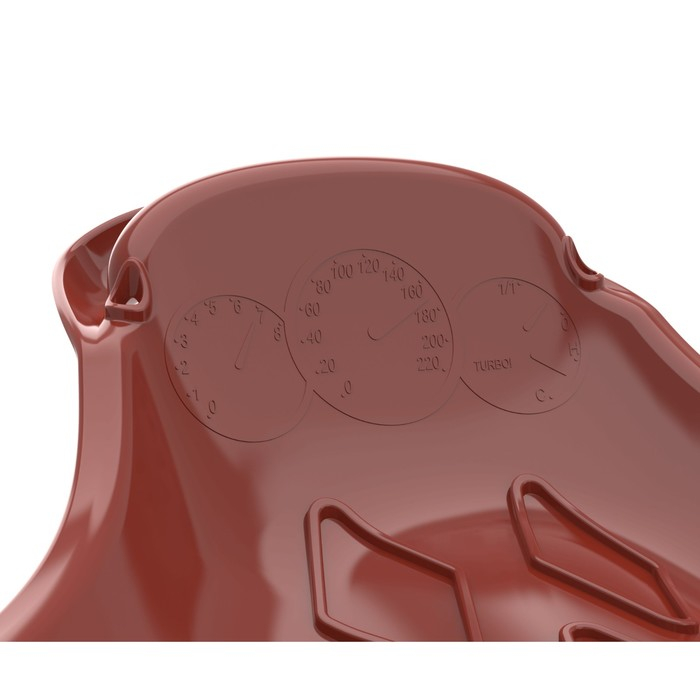 Санки ледянка «Метеор», 95 × 65 × 13 см, цвета МИКС Санки ледянка «Метеор», 95 × 65 × 13 см, цвета МИКС