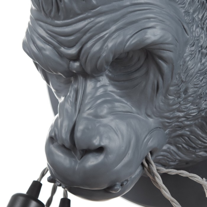 Бра "Горилла" 3хЕ27 40Вт серый51,5х51,5х32см