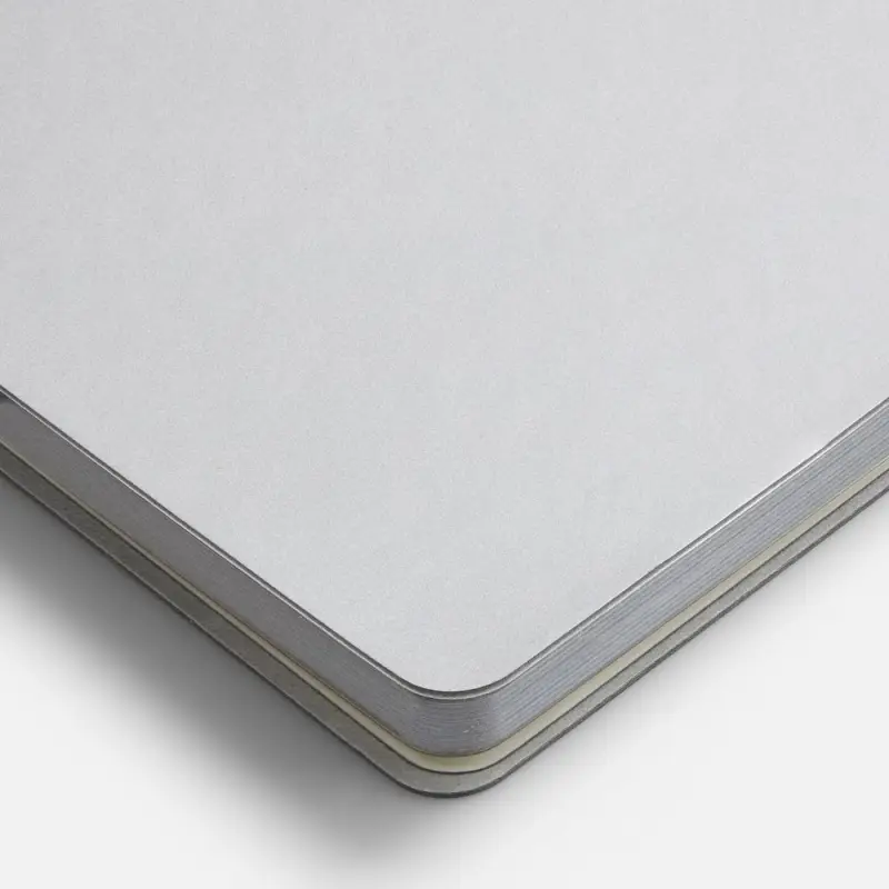 Блокнот Flex Shall ver.2, серебристый Блокнот Flex Shall ver.2, серебристый