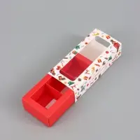 Коробка для 3 конфет &laquo;Щелкунчик и игрушки&raquo;, 13&times;5&times;3.3 см