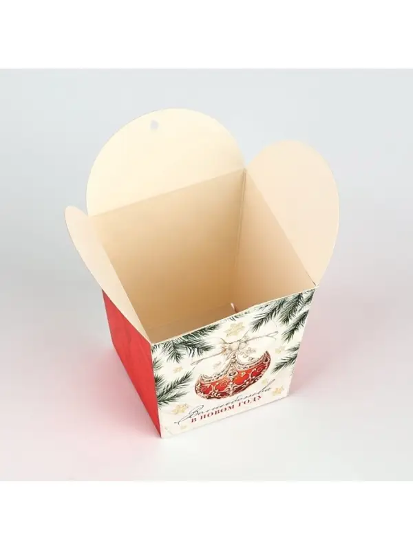 Бонбоньерка новогодняя &laquo;Волшебства в Новом году&raquo;, 7.5&times;8&times;7.5 см