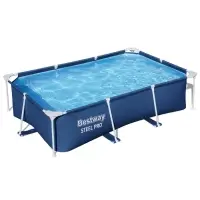 Бассейн каркасный Steel Pro, 259&times;170&times;61 см, прямоугольный, 56403 Bestway