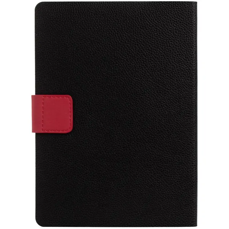 Ежедневник Boom, недатированный, черный с красным Ежедневник Boom, недатированный, черный с красным