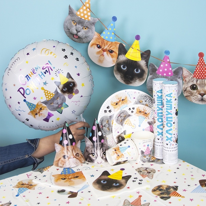 Гирлянда  Гирлянда "Котики"  250 см