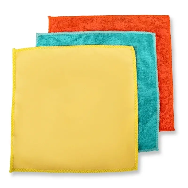 13 Набор салфеток от пыли, для стекол, полировки AVS MF-6118 (3шт разные, 30х35, 30х30, 30х25см)