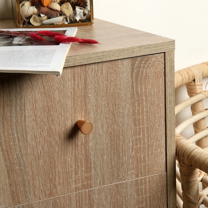 Ручка кнопка РК019GP, цвет розовое золото, 8 шт TMP Ручка кнопка РК019GP, цвет розовое золото, 8 шт TMP