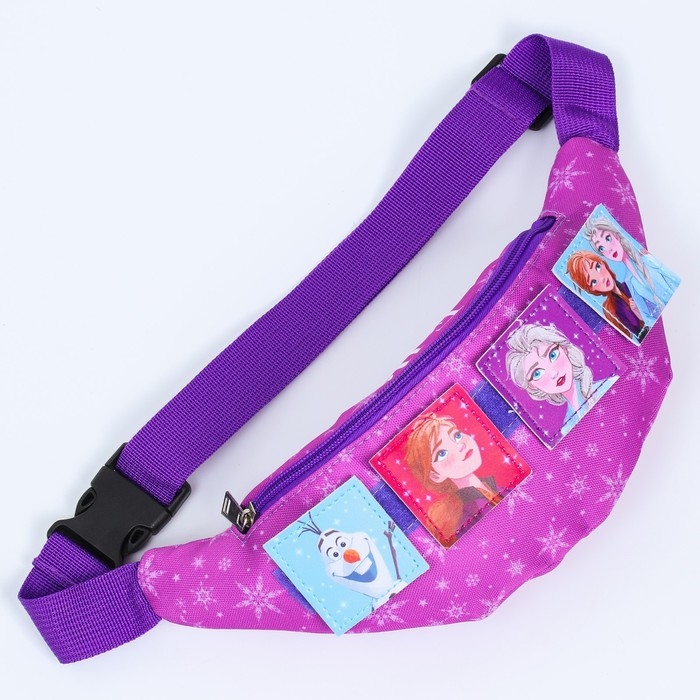 Сумка поясная детская, 25х6х13 см, Холодное сердце Сумка поясная детская, 25х6х13 см, Холодное сердце