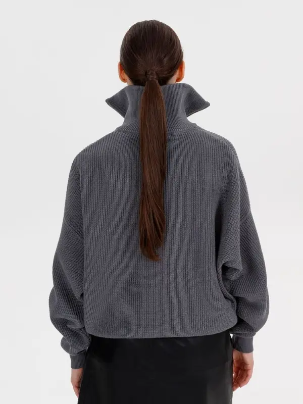 Джемпер Siluetti Birne, серый, размер S/M Джемпер Siluetti Birne, серый, размер S/M