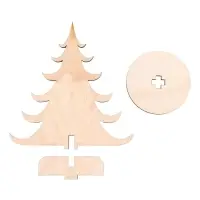 Модель из дерева «Ёлка сборная №2» Модель из дерева «Ёлка сборная №2»