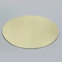 Подложка для торта, кондитерская, золото, 28 см, 0.8 мм