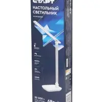 Лампа настольная СТАРТ CT111, LED, 6 Вт, 4100К, 28.5&times;11&times;38.5 см, белая