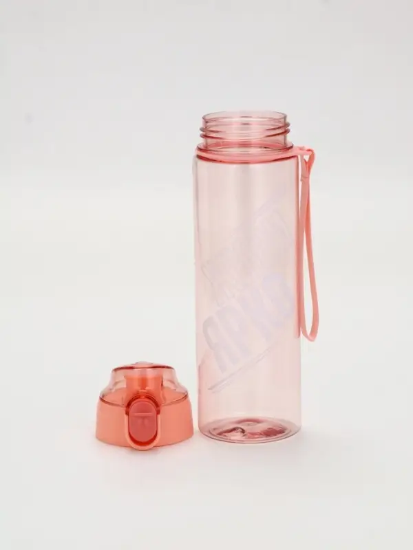 Бутылка для воды пластиковая &laquo;Живи ярко&raquo;, 600 мл