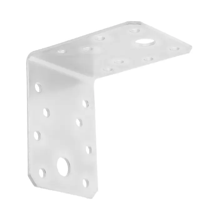 Уголок крепёжный 70х70х55х2 мм, цинк , в упаковке 40 шт Уголок крепёжный 70х70х55х2 мм, цинк , в упаковке 40 шт