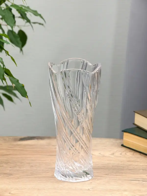 Ваза &laquo;Николь&raquo;, 23.5&times;10.5 см, стекло, прозрачная