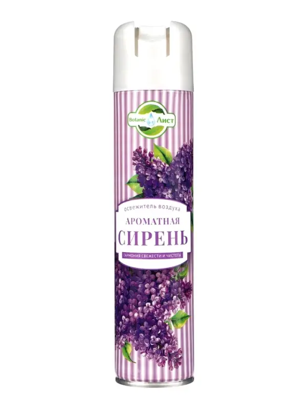 Освежитель воздуха &laquo;Botanic Лист&raquo; ароматная Сирень, 300 мл