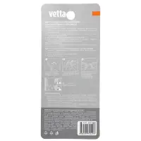 Планка с 3 крючками самоклеящаяся тм VETTA, 2,5х12см, нерж.сталь 430
