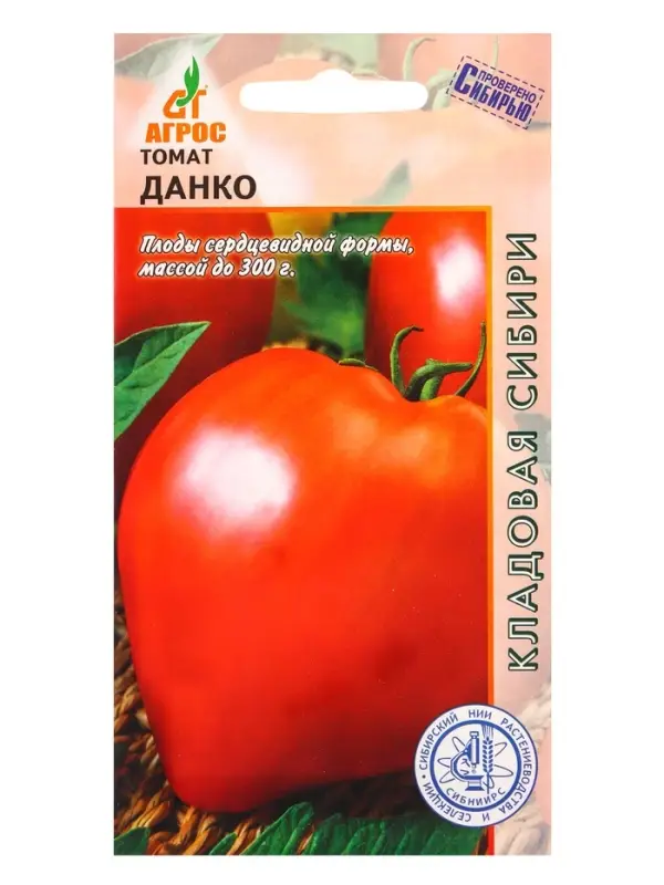 Семена Томат Семена Томат "Данко" 0,08 г