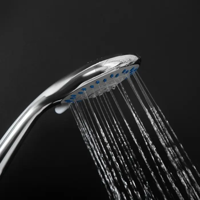 Душевая лейка ZEIN Z0401, 4 режима, средняя, d=95 мм, пластик, цвет хром