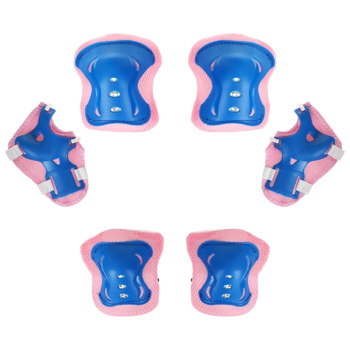 Набор: ролики раздвижные ONLYTOP, защита, р. 34-37 Набор: ролики раздвижные ONLYTOP, защита, р. 34-37