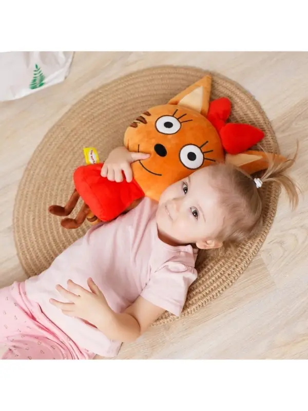 Мягкая игрушка - подушка &laquo;Карамелька&raquo;, 44 см, Три кота