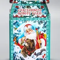 Подарочная новогодняя коробка &laquo;Зимняя сказка&raquo;, для сладких подарков, 17.8&times;10&times;32.5 см