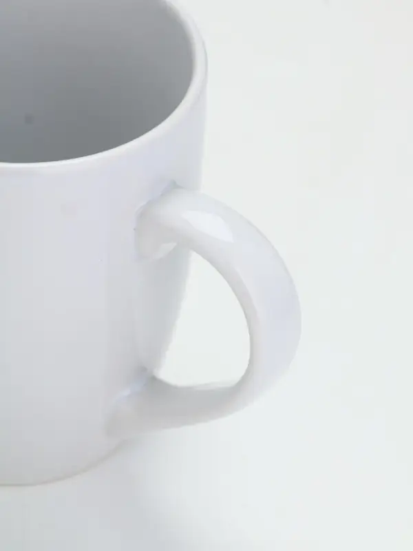 Кружка чайная новогодняя «С новым годом!», белая, 690 мл Кружка чайная новогодняя «С новым годом!», белая, 690 мл