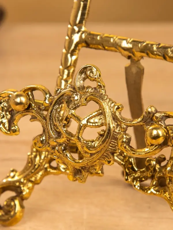 Мини мольберт Мини мольберт "Трезубец" латунь 30х14х6 см