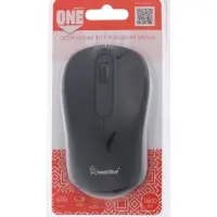 Мышь беспроводная Smartbuy ONE 378, 3 кнопки, 1600 dpi, USB, от батарейки 1хАА, чёрная