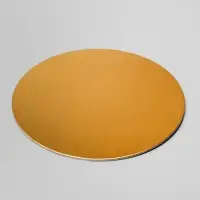 Подложка для торта, золото, 20 см, 2.5 мм