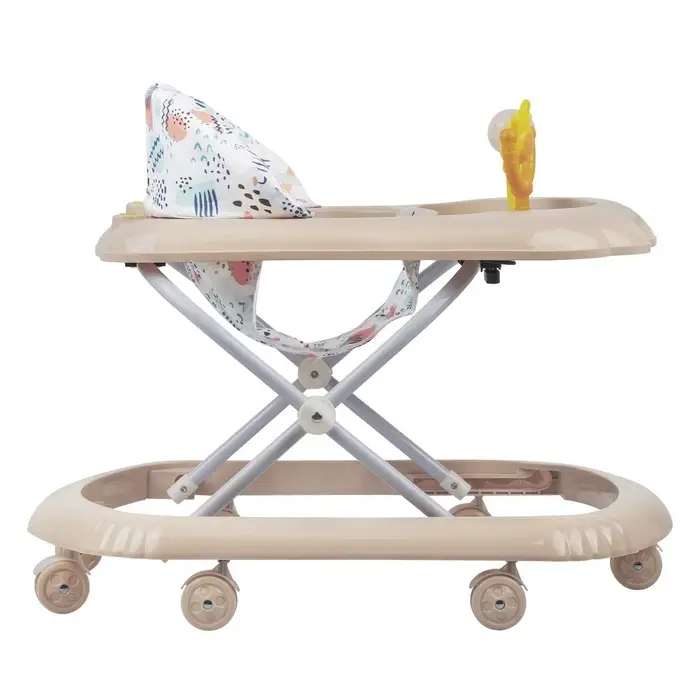 Ходунки «Верный друг», 7 колес, муз. игрушки, бежевый