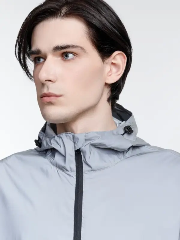 Парка Manifest из светоотражающей ткани, серая, размер XS/S Парка Manifest из светоотражающей ткани, серая, размер XS/S