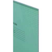 Тетрадь школьная А5, 18л клетка, Выбор есть зеленый 20шт/уп