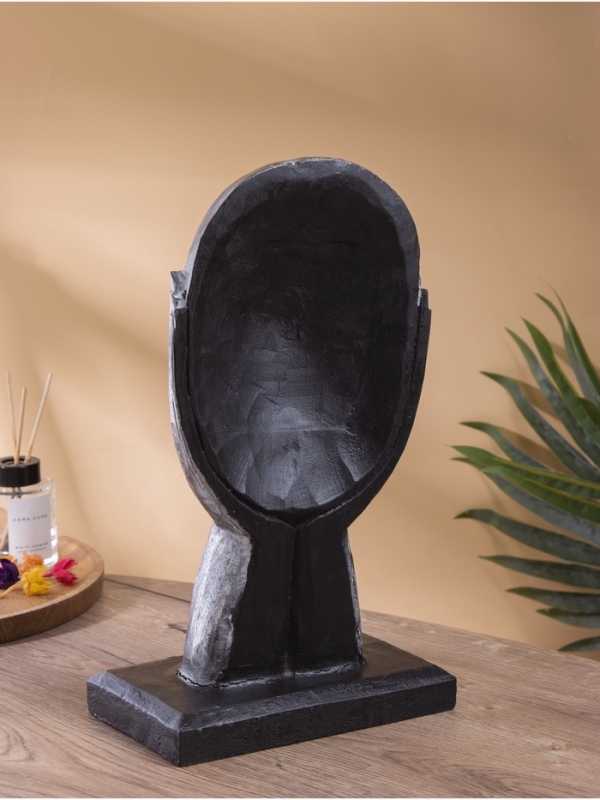 Сувенир интерьерный  Сувенир интерьерный "Маска в руках" дерево, 20х13х35 см