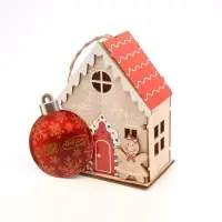 Ёлочная игрушка &laquo;Подружки пряни&raquo; 12&times;8.5 см, подвеска, от батареек AG10&times;3, свечение тёплое белое