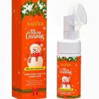 Новогодняя Пенка для умывания Sadoer, витамин С, 120 мл