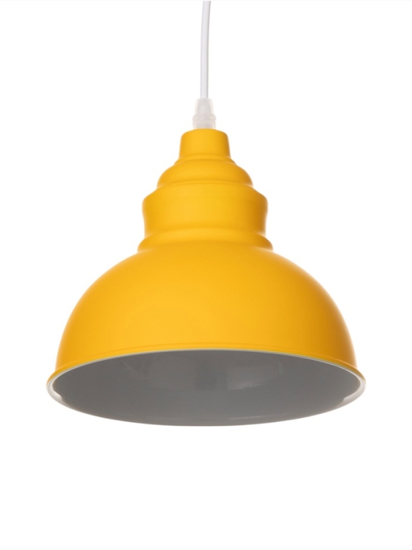 Светильник Paul 1х40Вт Е27 пр-1м лимонный 20х20х17,5см Светильник Paul 1х40Вт Е27 пр-1м лимонный 20х20х17,5см