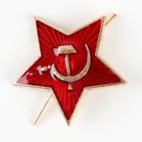 Карнавальный набор "Солдаточка СССР" пилотка р-р 54-56, банты 2 шт., значок