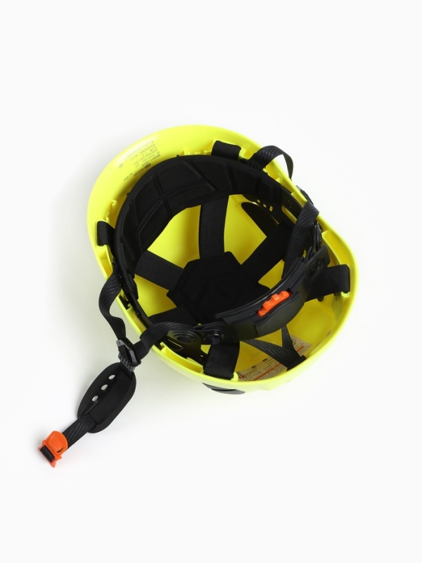 Каска защитная  Каска защитная "Альпы" для альпинизма и скалолазания, регулировка размера 52-63 см, желтая   1074045