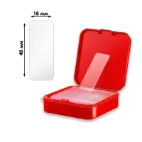 Двусторонняя самоклеящаяся лента ЛОМ, 18&times;48 мм, 60 шт.