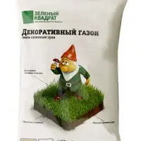 Газон декоративный &laquo;Зеленый квадрат&raquo;, 1 кг