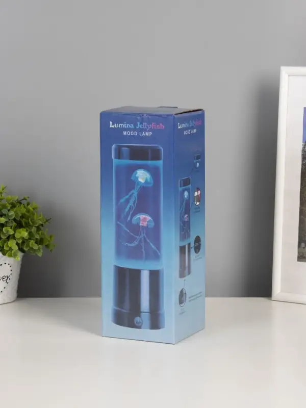 Светильник  Светильник "Медузы" LED, RGB, USB, 3-5Вт, розово-голубой металлик 9х9х3 см