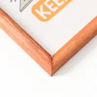 Фоторамка дерево 21х30 см, орех №1 (пластиковый экран)