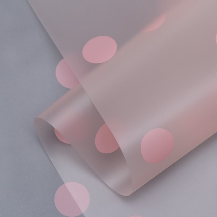 Плёнка 58см*10м 50 микрон каралловый  (+ - 1 см ) Плёнка 58см*10м 50 микрон каралловый  (+ - 1 см )